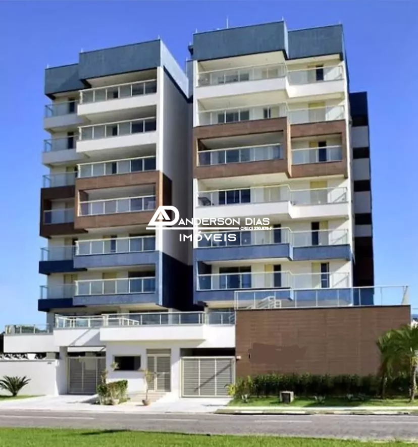 Apartamento com 3 dormitórios e 1 Suíte para aluguel definitivo, 106m² por R$ 5.000,00 - Jd. Aruã - Caraguatatuba/SP